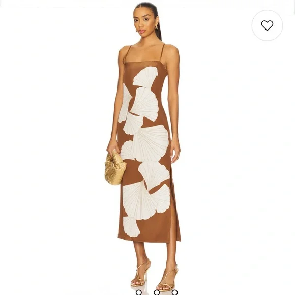 VERONICA BEARD Petra Dress in Whisky Multi size 4 $649 pre owned - Picture 13 of 15